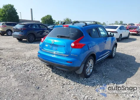2011 Nissan Juke Sv из США, поврежденный, VIN JN8AF5MV1BT010824